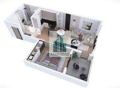 Dvosoban stan, Niš, prodaja, 50m2, 92500e, id1393317