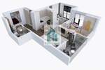 Dvoiposoban stan, Niš, prodaja, 52m2, 96200e, id1393320