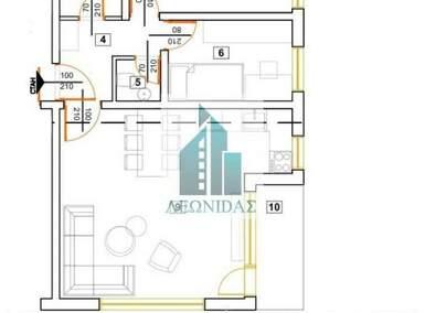 Dvoiposoban stan, Niš, prodaja, 60m2, 89950e, id1393321
