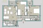 Trosoban stan, Niš, Obilićev venac, prodaja, 70m2, 154000e, id1393901