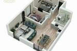 Dvosoban stan, Beograd, Lekino Brdo, prodaja, 49m2, 171745e, id1395380