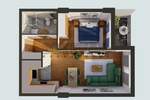 Jednoiposoban stan, Leskovac, Centar, prodaja, 47m2, 69795e, id1395466