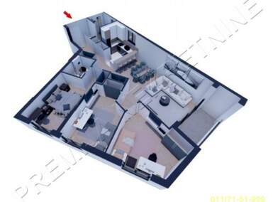 Cetvorosoban stan, Beograd, Ustanička, prodaja, 89m2, 301000e, id1396596