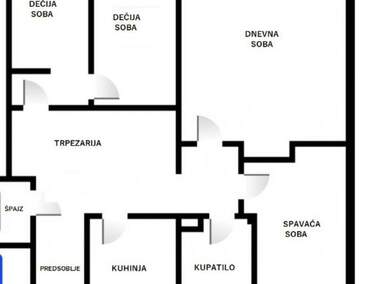 Troiposoban stan, Beograd, Blok 38, prodaja, 64m2, 219000e, id1397179