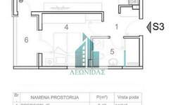 Jednoiposoban stan, Niš, Somborska, prodaja, 46m2, 83000e, id1397203