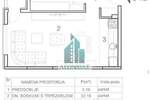 Jednoiposoban stan, Niš, Somborska, prodaja, 46m2, 83700e, id1397204