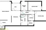 Cetvorosoban stan, Beograd, Vidikovac, prodaja, 94m2, 243000e, id1397788