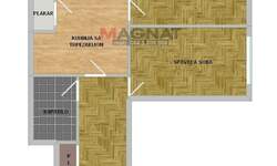 Dvosoban stan, Beograd, Karaburma, prodaja, 52m2, 131888e, id1395450