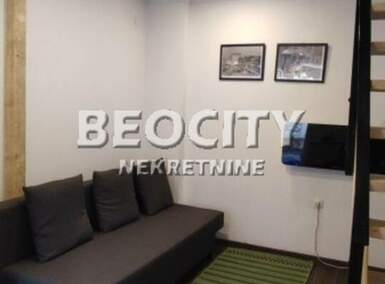 Jednosoban stan, Beograd, Vračar (centar), izdavanje, 30m2, 450e, id1398149