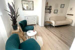Dvosoban stan, Beograd, Dorcol, izdavanje, 44m2, 600e, id1400931