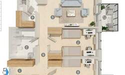 Troiposoban stan, Beograd, Gornji Grad, prodaja, 132m2, 355000e, id1401551