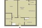 Dvosoban stan, Beograd, Banjica, prodaja, 55m2, 155000e, id1403166
