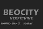 Dvosoban stan, Beograd, Banovo Brdo, prodaja, 50m2, 166299e, id1403658