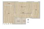 Dvoiposoban stan, Novi Sad, Stanica, prodaja, 60m2, 154500e, id1403600