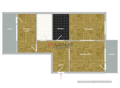 Dvosoban stan, Beograd, Blok 22, prodaja, 65m2, 259888e, id1404894