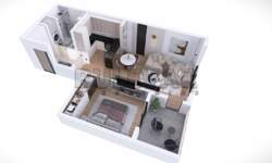Dvosoban stan, Niš, Čair, prodaja, 50m2, 101750e, id1411547