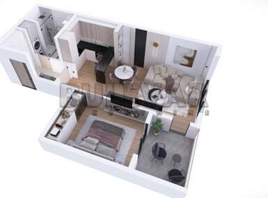 Dvosoban stan, Niš, Čair, prodaja, 50m2, 101750e, id1411547