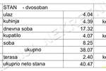 Dvosoban stan, Beograd, Mirijevo, prodaja, 40m2, 93081e, id1413244
