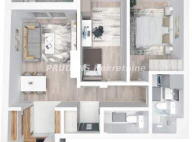 Trosoban stan, Pančevo, prodaja, 66m2, 77920e, id1340601