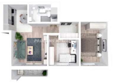 Trosoban stan, Pančevo, prodaja, 55m2, 77920e, id1362705