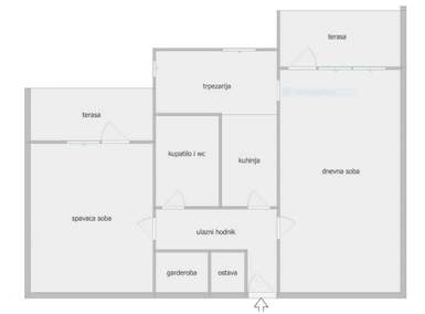 Dvosoban stan, Beograd, Blok 28, prodaja, 67m2, 179000e, id1418082
