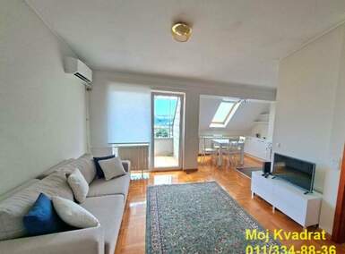 Jednoiposoban stan, Beograd, Voždovačka crkva, izdavanje, 43m2, 550e, id1421300