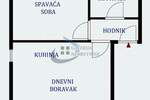 Jednoiposoban stan, Beograd, Severni bulevar , prodaja, 35m2, 135000e, id1421856
