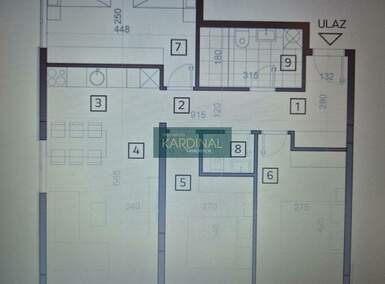 Trosoban stan, Jagodina, prodaja, 80m2, 119200e, id1422405