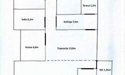 Trosoban stan, Beograd, Vidikovac, prodaja, 91m2, 218000e, id1432023