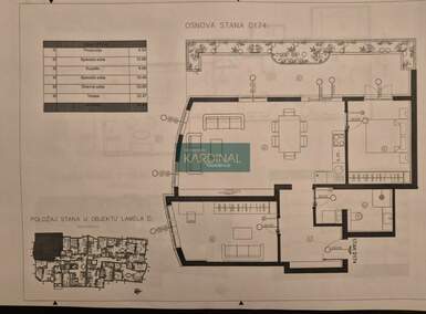 Troiposoban stan, Jagodina, prodaja, 95m2, 152210e, id1431463