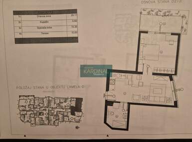 Jednosoban stan, Jagodina, prodaja, 51m2, 82135e, id1431466