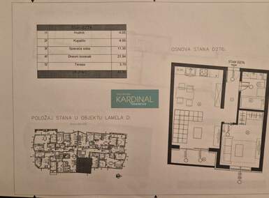 Jednosoban stan, Jagodina, prodaja, 45m2, 73200e, id1431469