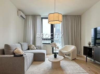 Dvosoban stan, Beograd, Beograd Na Vodi, izdavanje, 58m2, 1300e, id1433726