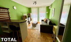 Garsonjera, Novi Sad, Cara DuŠana, izdavanje, 24m2, 300e, id1434087