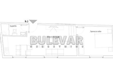 Dvosoban stan, Leskovac, Centar, prodaja, 45m2, 52000e, id1435242