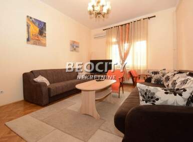 Jednosoban stan, Beograd, Vračar (centar), izdavanje, 50m2, 550e, id1435276