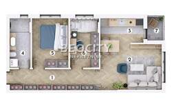 Trosoban stan, Novi Sad, Novo Naselje, prodaja, 56m2, 129300e, id1436449