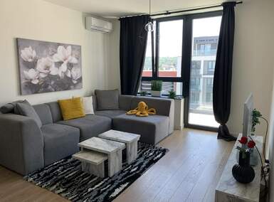 Dvosoban stan, Beograd, Beograd Na Vodi, izdavanje, 55m2, 1200e, id1438508