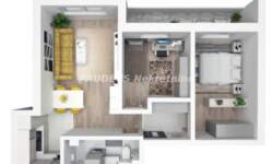 Trosoban stan, Pančevo, prodaja, 62m2, 90060e, id1362704