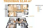 Trosoban stan, Novi Sad, Telep, prodaja, 52m2, 130000e, id1440142