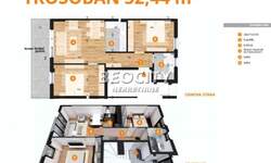 Trosoban stan, Novi Sad, Telep, prodaja, 52m2, 130000e, id1440142