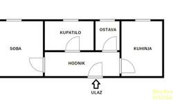 Jednosoban stan, Beograd, Palilulska pijaca, prodaja, 41m2, 145000e, id1441751