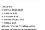 Dvosoban stan, Beograd, Kluz, prodaja, 46m2, 138600e, id1443348
