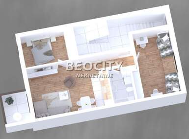 Trosoban stan, Novi Sad, Telep, prodaja, 64m2, 141746e, id1444751