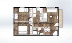 Dvoiposoban stan, Niš, Donja Vrežina, prodaja, 58m2, 89900e, id1446755