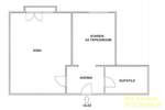 Jednosoban stan, Beograd, Autokomanda, prodaja, 31m2, 136000e, id1447280