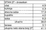 Dvosoban stan, Beograd, Mirijevo, prodaja, 41m2, 90200e, id1234411