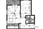 Dvosoban stan, Novi Sad, prodaja, 47m2, 138000e, id1447822