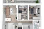 Trosoban stan, Pančevo, prodaja, 68m2, 98860e, id1340601