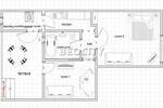 Dvosoban stan, Novi Sad, Sajam, izdavanje, 55m2, 450e, id1448195
